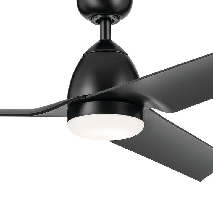 Kichler Canada - 310254SBK - 54"Ceiling Fan - Fit - Satin Black