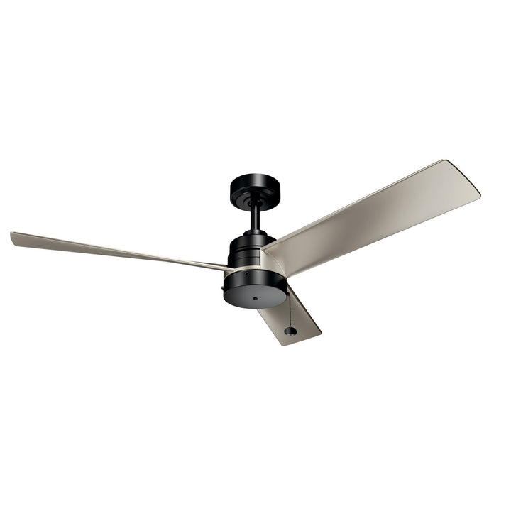 Kichler Canada - 300375SBK - 52"Ceiling Fan - Spyn Lite - Satin Black