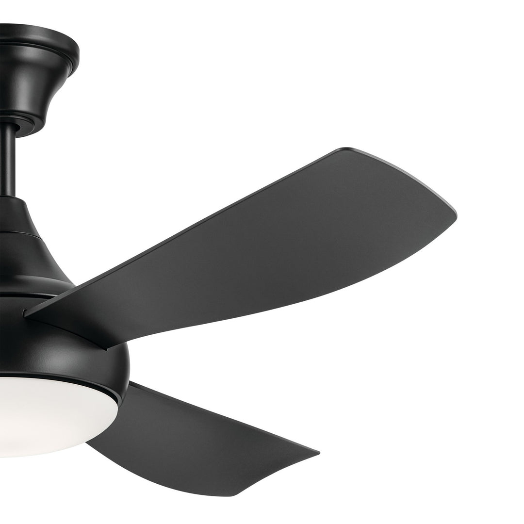 Kichler Canada - 310354SBK - 54"Ceiling Fan - Ample - Satin Black