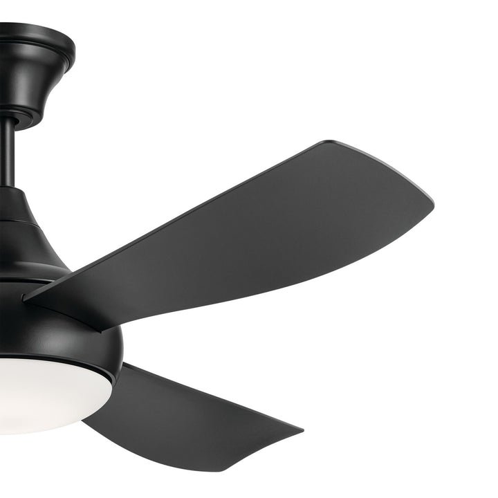Kichler Canada - 310354SBK - 54"Ceiling Fan - Ample - Satin Black