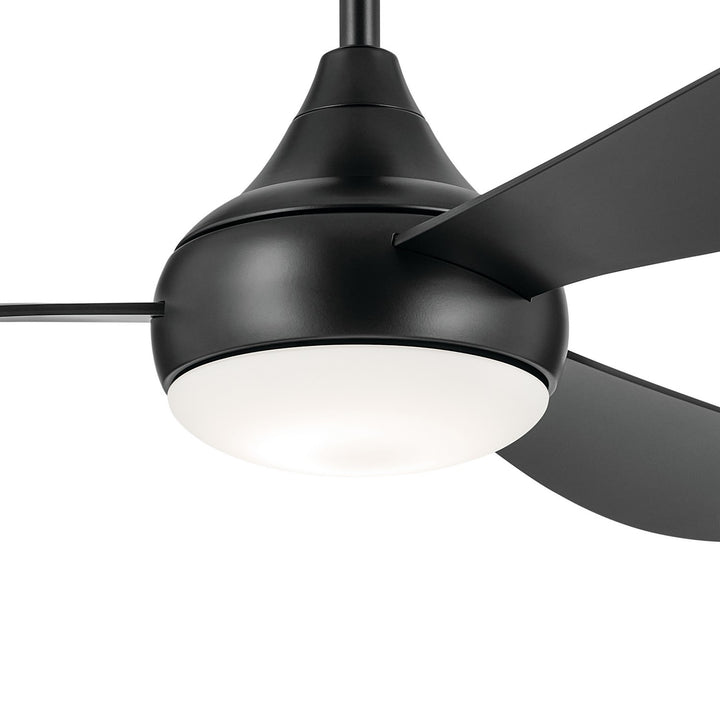 Kichler Canada - 310354SBK - 54"Ceiling Fan - Ample - Satin Black