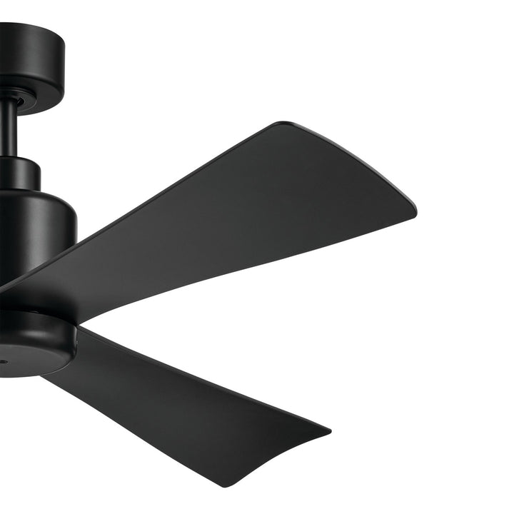 Kichler Canada - 310452SBK - 52"Ceiling Fan - TRUE - Satin Black