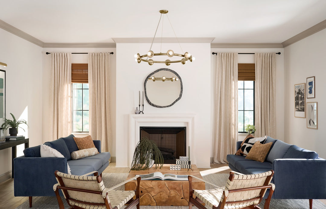 Kichler Canada - 52642CPZ - Nine Light Chandelier - Palta - Champagne Bronze