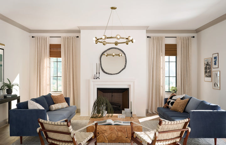 Kichler Canada - 52642CPZ - Nine Light Chandelier - Palta - Champagne Bronze