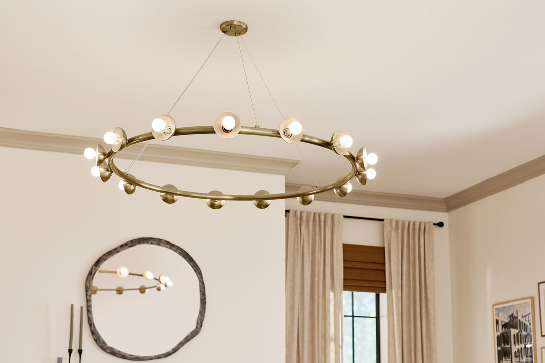 Kichler Canada - 52644CPZ - 15 Light Chandelier - Palta - Champagne Bronze