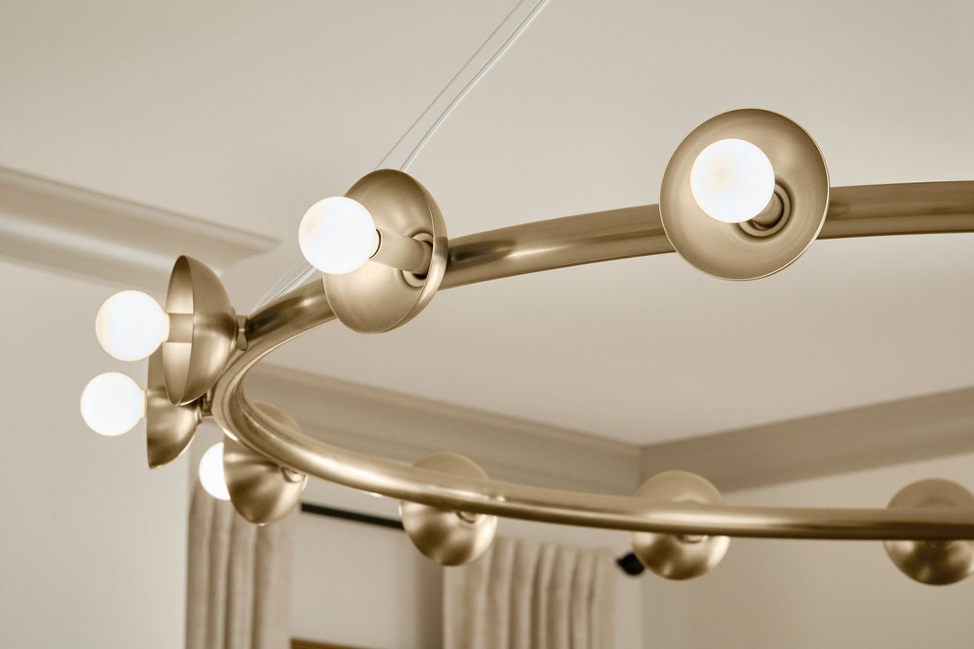 Kichler Canada - 52644CPZ - 15 Light Chandelier - Palta - Champagne Bronze