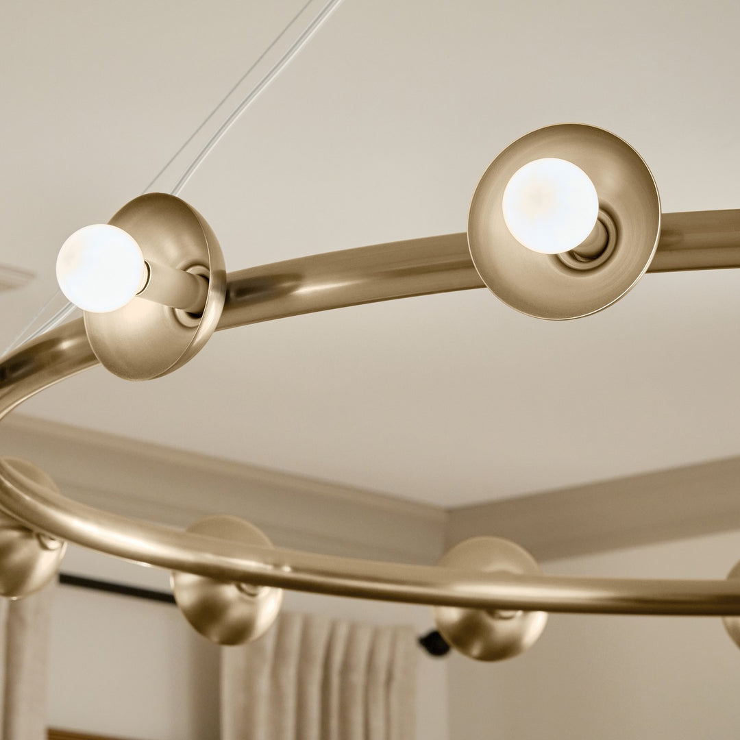 Kichler Canada - 52644CPZ - 15 Light Chandelier - Palta - Champagne Bronze
