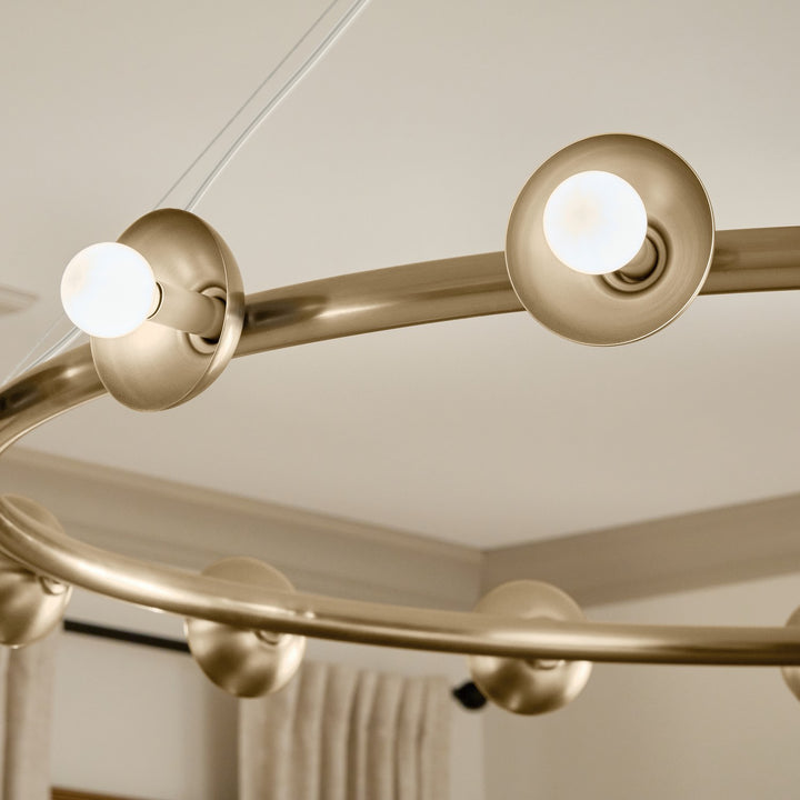 Kichler Canada - 52644CPZ - 15 Light Chandelier - Palta - Champagne Bronze