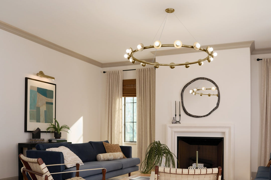 Kichler Canada - 52644CPZ - 15 Light Chandelier - Palta - Champagne Bronze