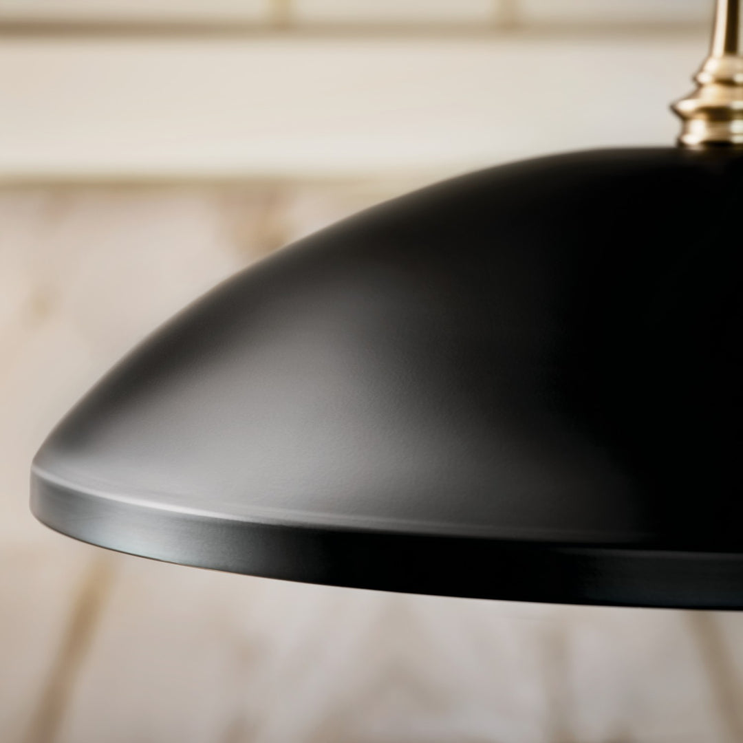 Kichler Canada - 52638BK - One Light Pendant - Delarosa - Black