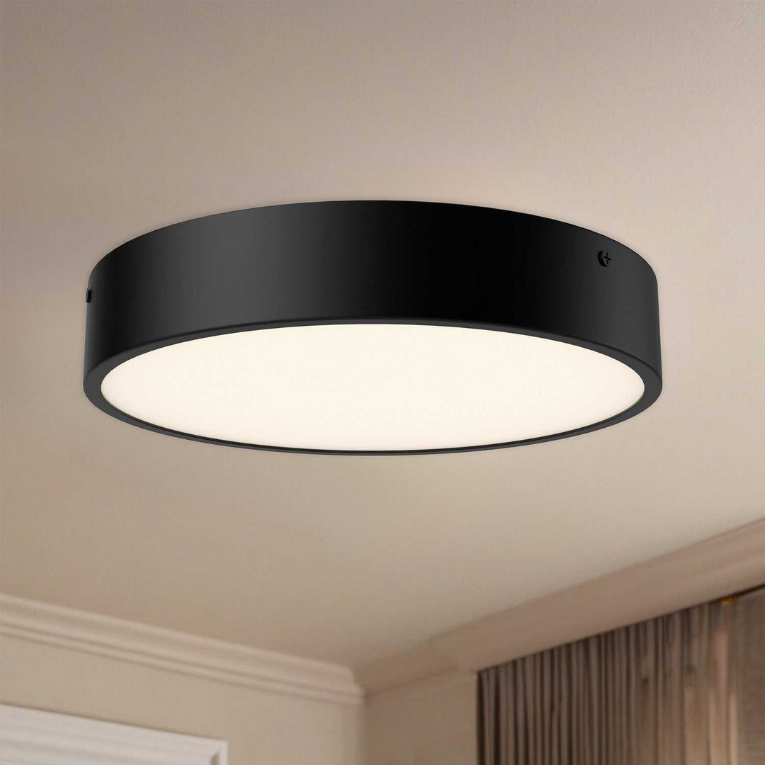 Alora Canada - FM554011MB-5CCT - LED Flush Mount - Adelaide - Matte Black