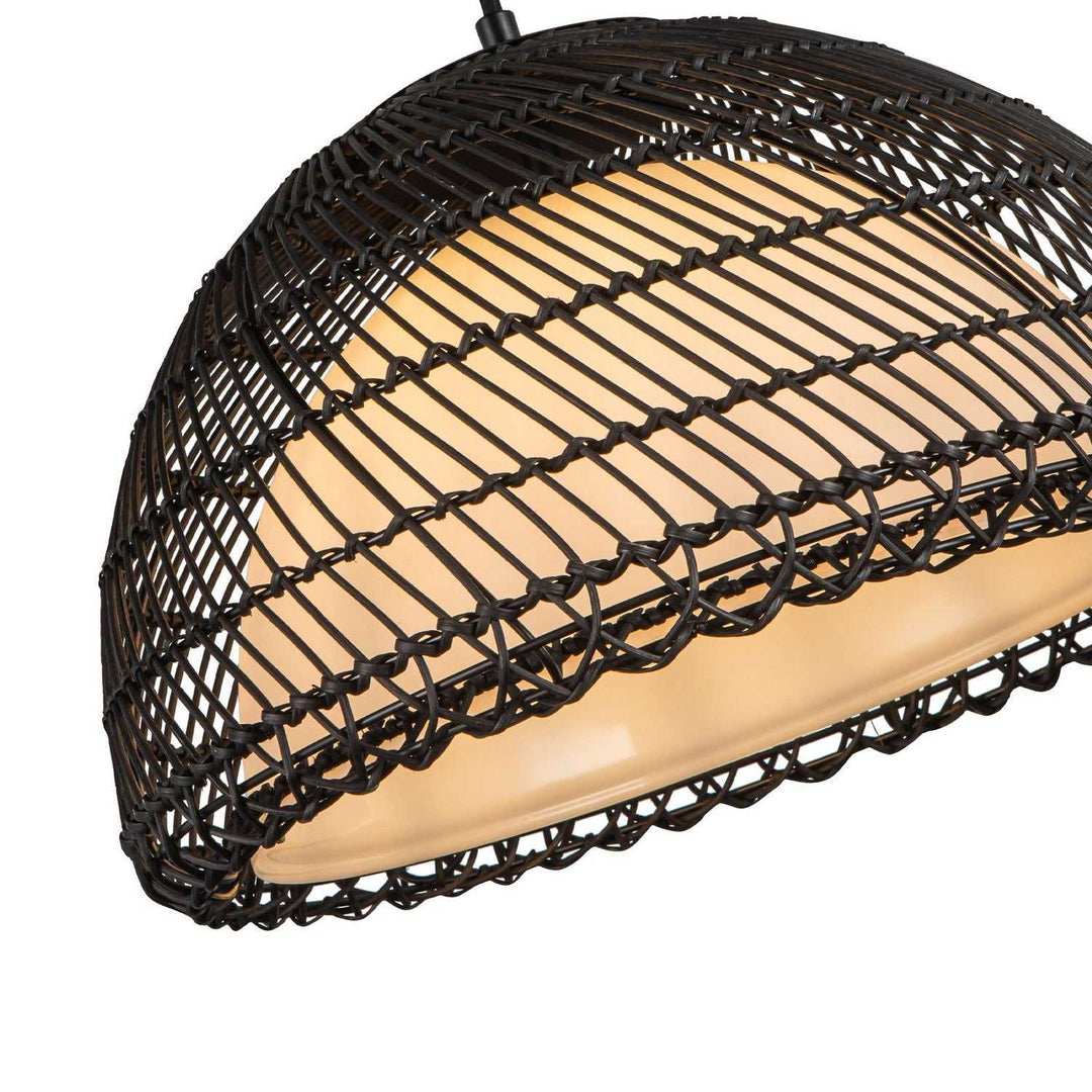Alora Canada - PD631416MBOP - One Light Pendant - Bondi - Matte Black/Opal