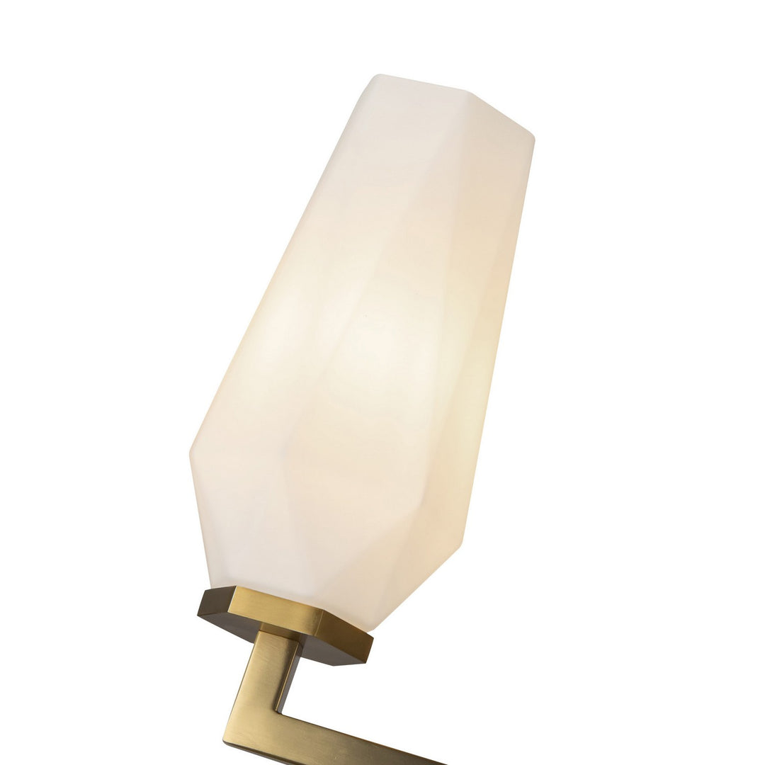 Alora Canada - CH424135BGOP - Six Light Chandelier - Krysta - Brushed Gold/Opal Glass
