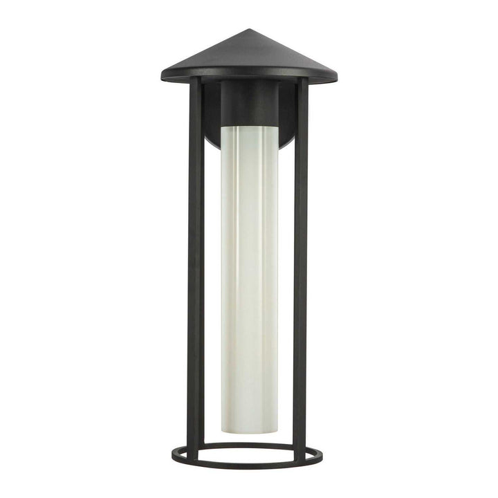 Alora Canada - EW526318BKGO - One Light Exterior Wall Mount - Tenko - Black/Glossy Opal Glass