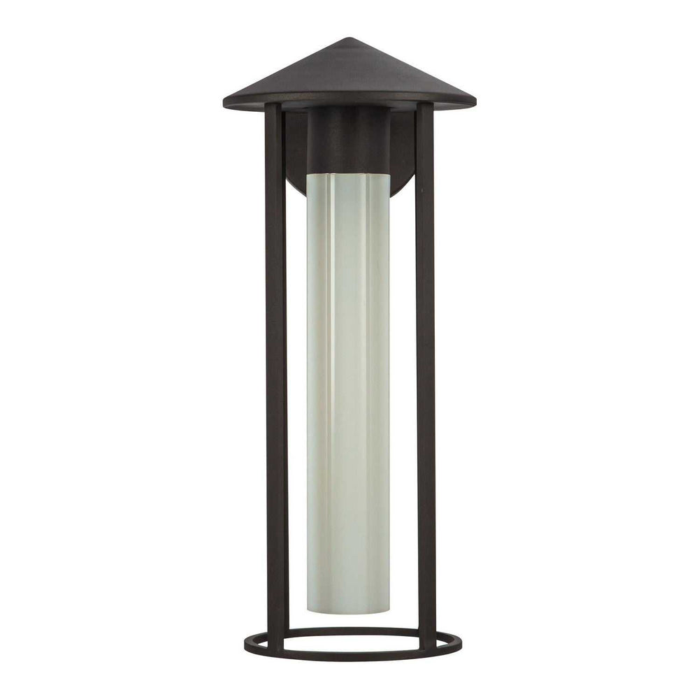 Alora Canada - EW526318BZGO - One Light Exterior Wall Mount - Tenko - Bronze/Glossy Opal Glass