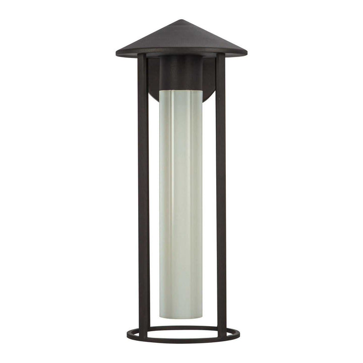 Alora Canada - EW526318BZGO - One Light Exterior Wall Mount - Tenko - Bronze/Glossy Opal Glass