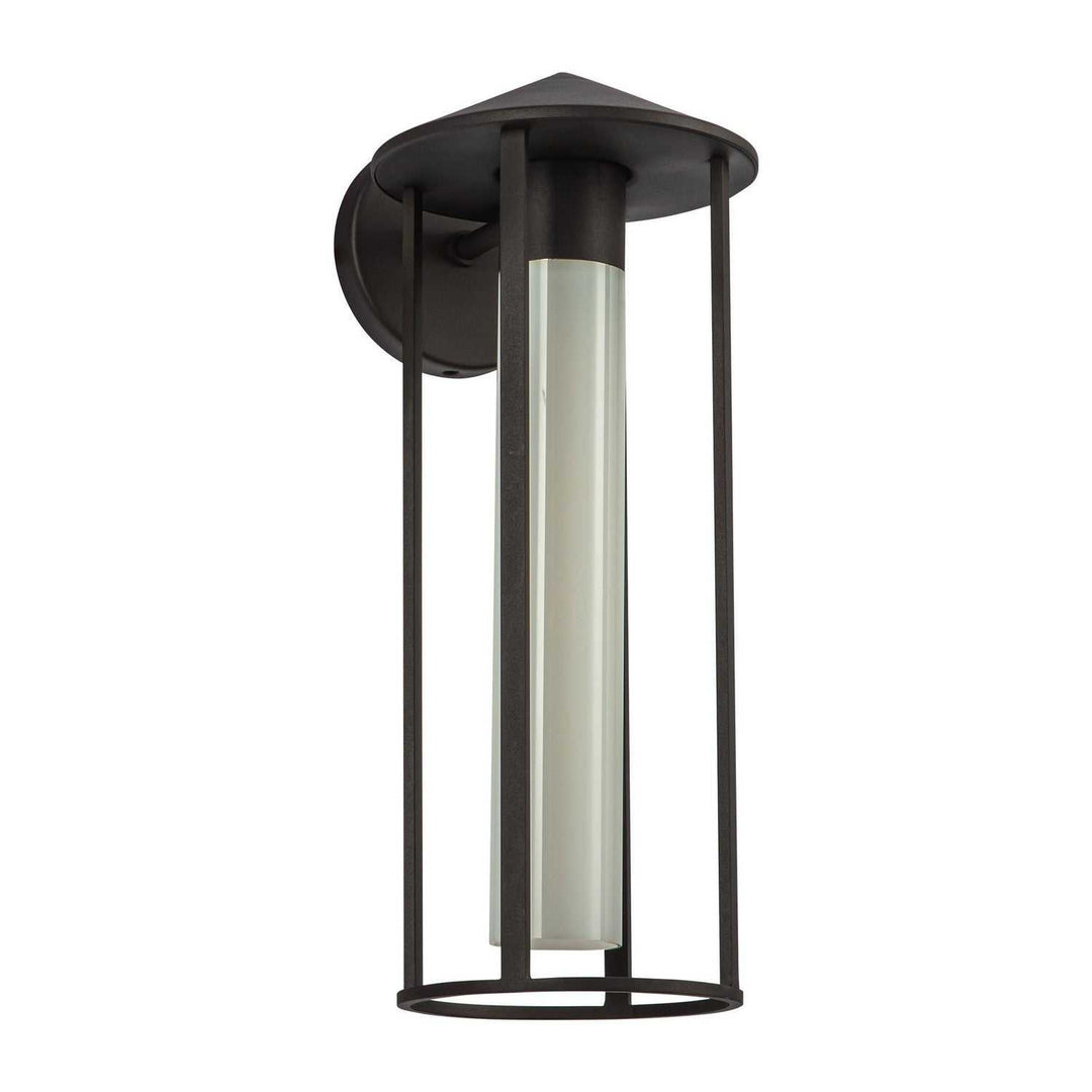 Alora Canada - EW526318BZGO - One Light Exterior Wall Mount - Tenko - Bronze/Glossy Opal Glass
