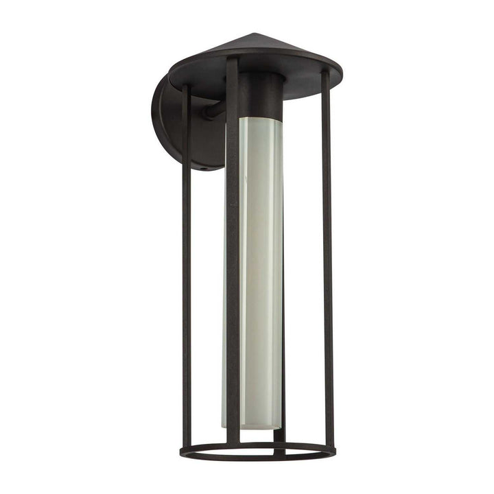 Alora Canada - EW526318BZGO - One Light Exterior Wall Mount - Tenko - Bronze/Glossy Opal Glass