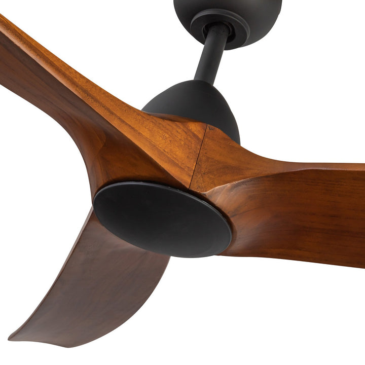 Kuzco Canada - CF77860-MB/DW - 60"Ceiling Fan - Baylor - Matte Black/Dark Walnut