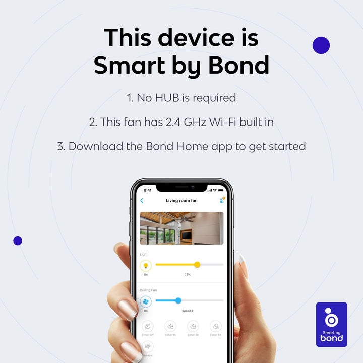 Kuzco Canada - CF77860-MB/NW - 60"Ceiling Fan - Baylor - Matte Black/Natural Wood