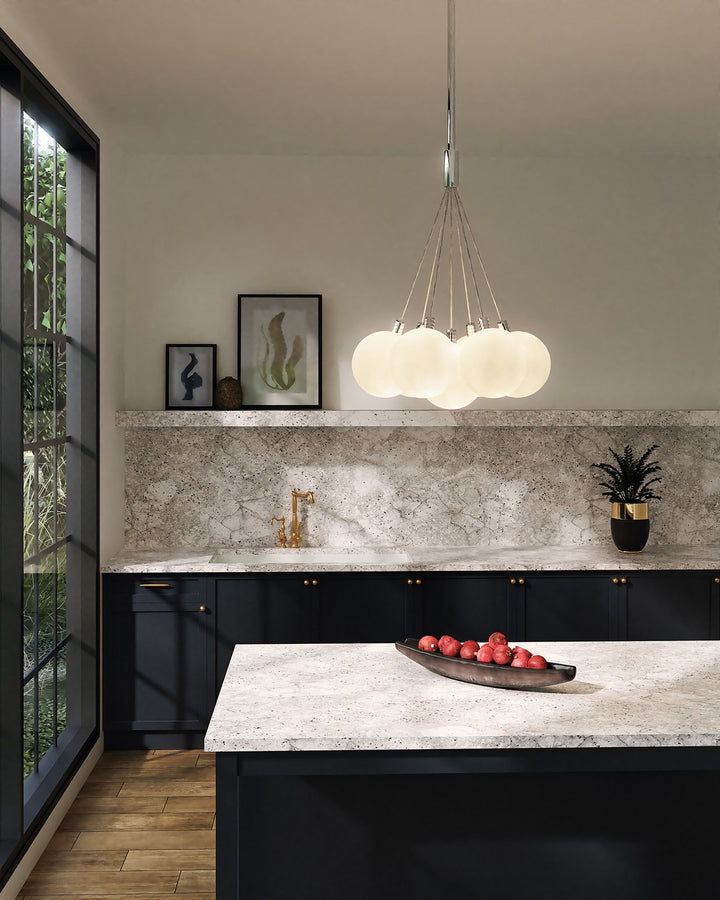 Kuzco Canada - CH3117-OP - LED Chandelier - Bolla - Opal Glass