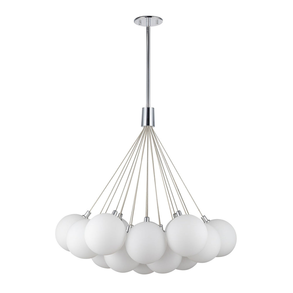 Kuzco Canada - CH3128-OP - LED Chandelier - Bolla - Opal Glass