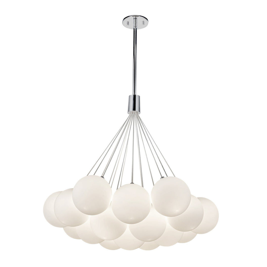 Kuzco Canada - CH3128-OP - LED Chandelier - Bolla - Opal Glass