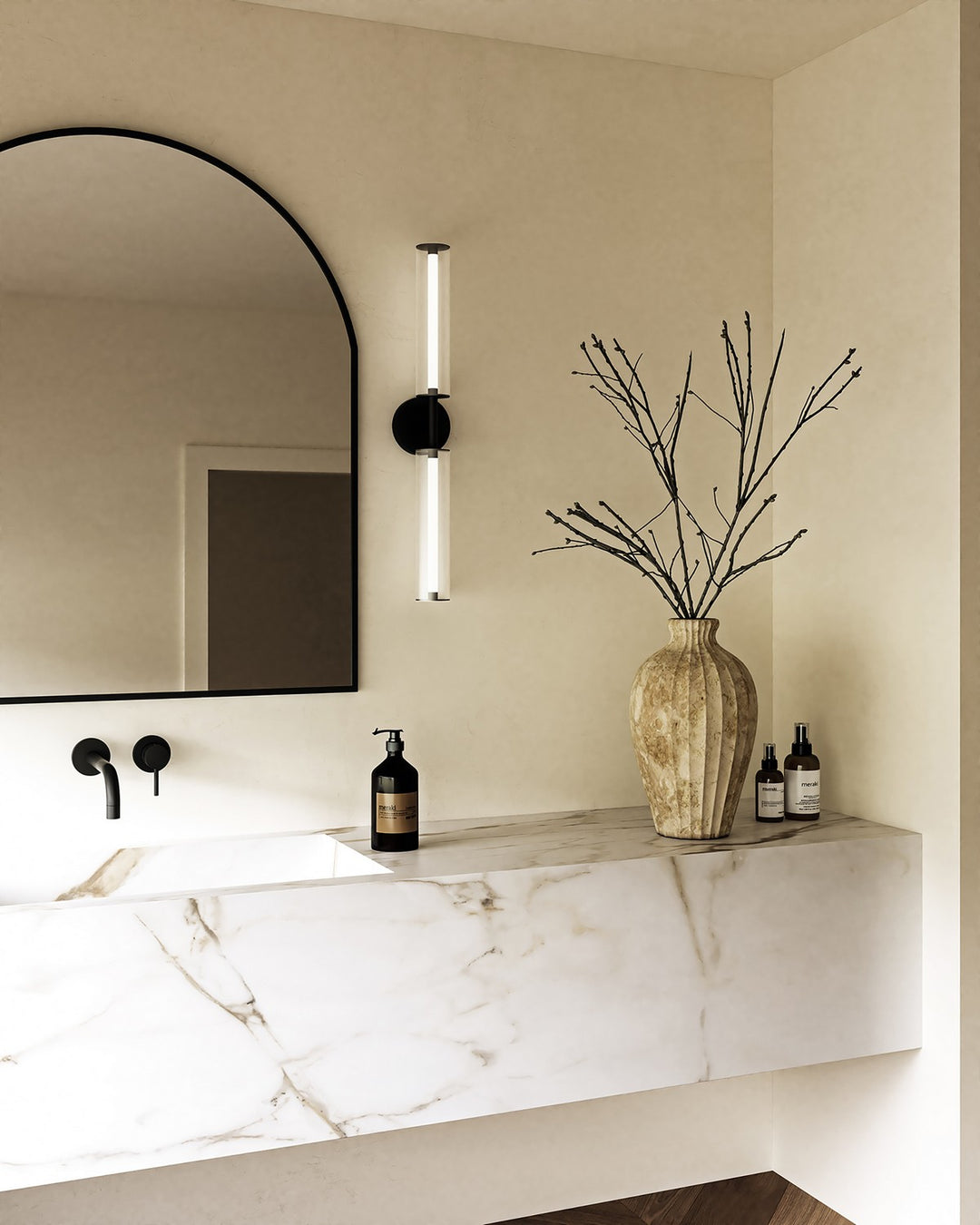 Kuzco Canada - VL28028-BK - LED Vanity - Braga - Black