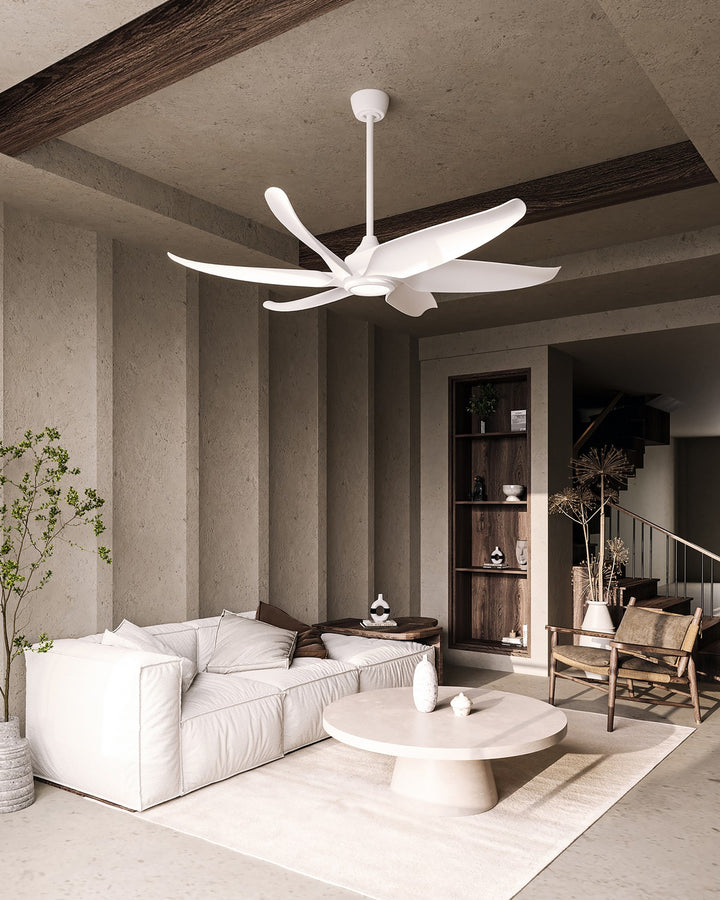 Kuzco Canada - CF90960-WH - 60"Ceiling Fan - Coronado - Matte White