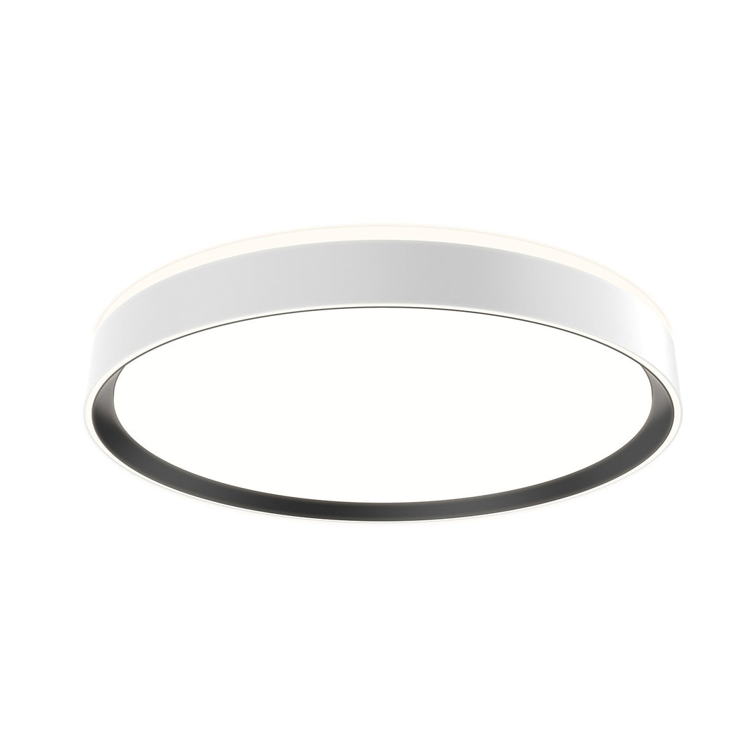 Kuzco Canada - FM43920-WH/BK-5CCT - LED Flush Mount - Essex - White/Black