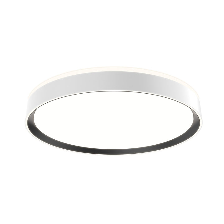 Kuzco Canada - FM43920-WH/BK-5CCT - LED Flush Mount - Essex - White/Black