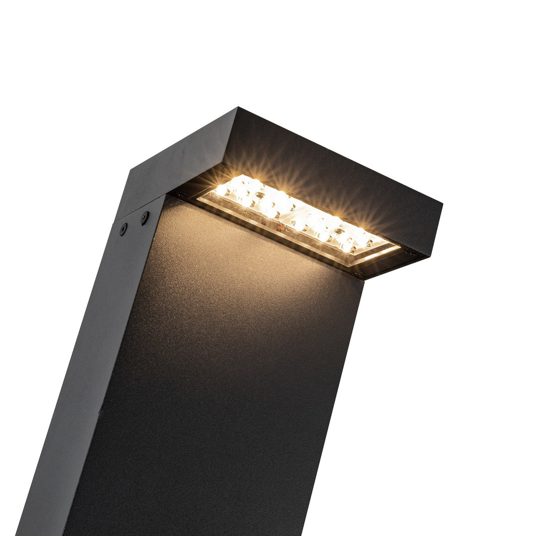 Kuzco Canada - EB45636-BK-UNV - LED Exterior Bollard - Evans - Black