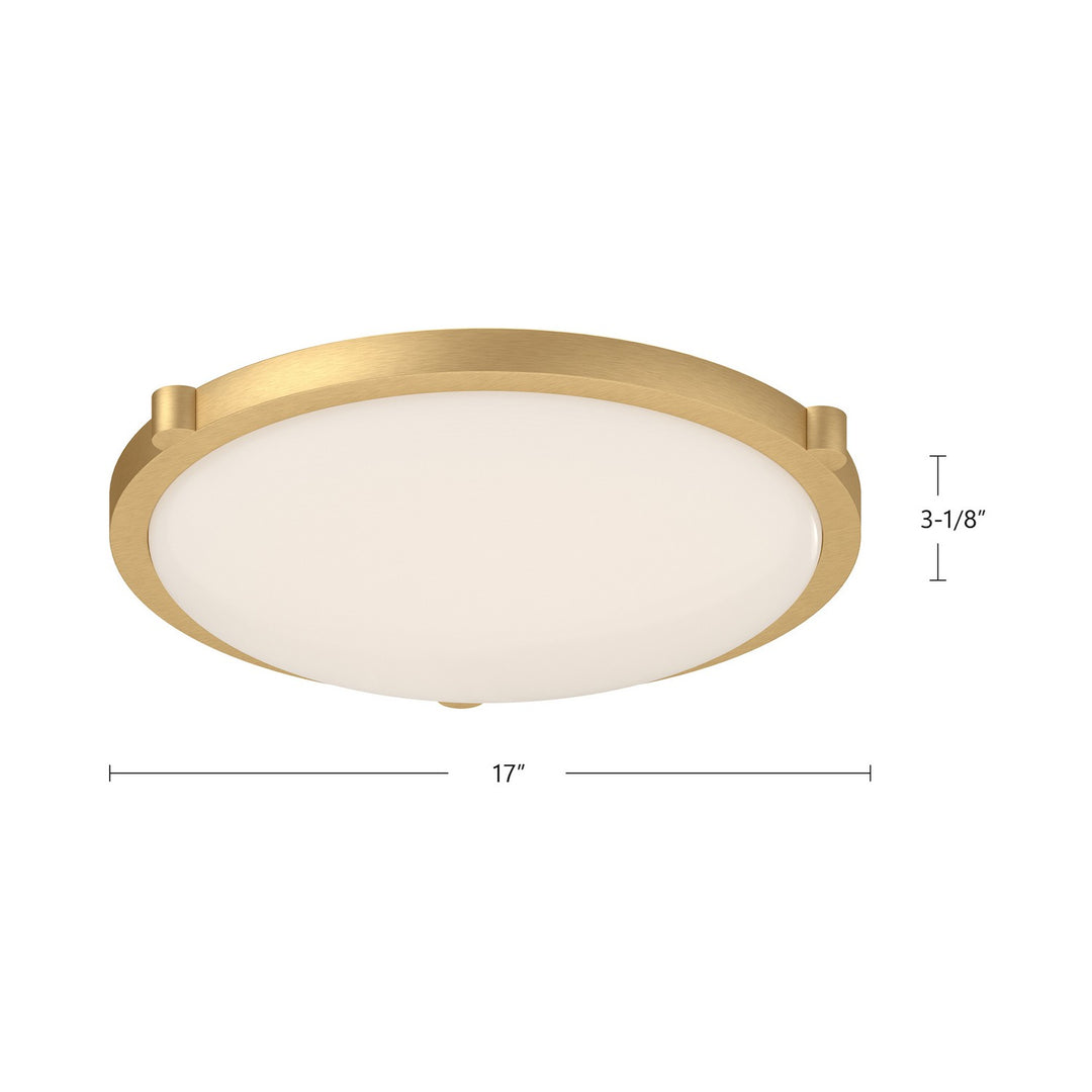Kuzco Canada - 501122BG-LED-5CCT - LED Flush Mount - Floyd - Brushed Gold