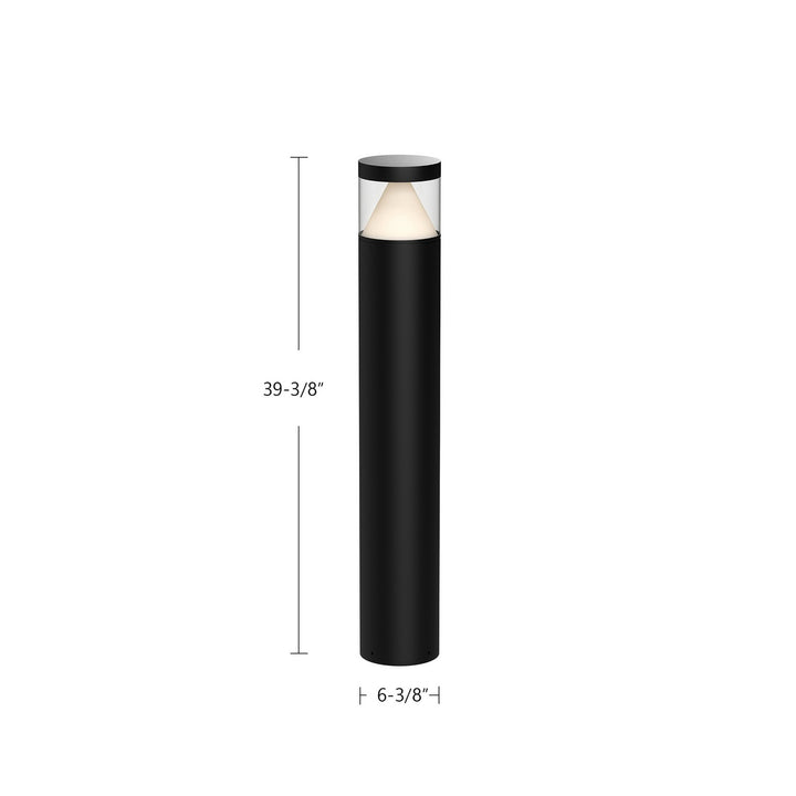 Kuzco Canada - EB49740-BK-UNV - LED Exterior Bollard - Hanover - Black