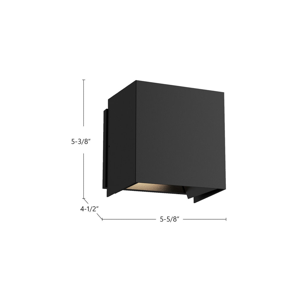Kuzco Canada - EW48006-BK-UNV - LED Exterior Wall Sconce - Helsinki - Black