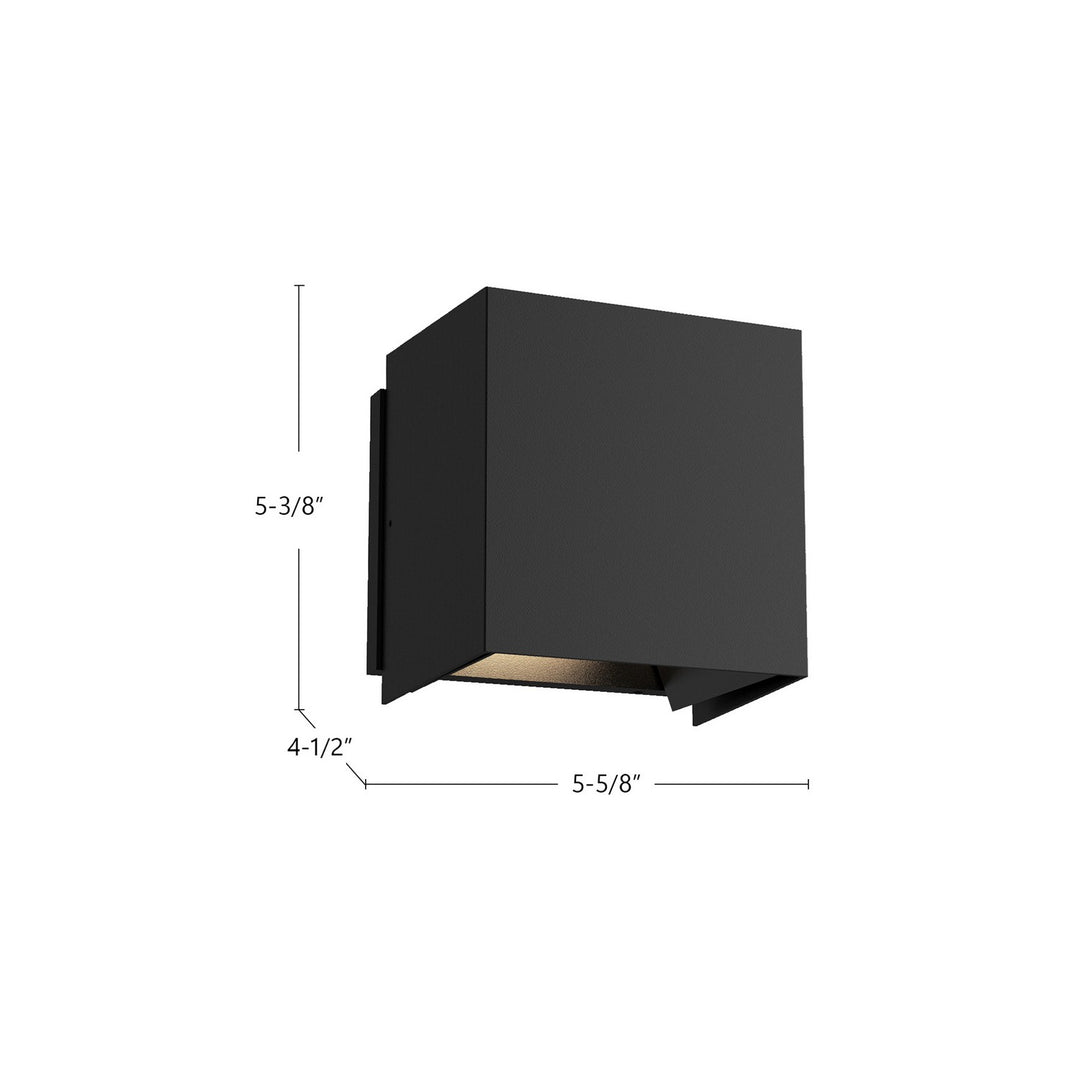 Kuzco Canada - EW48006-BK-UNV - LED Exterior Wall Sconce - Helsinki - Black