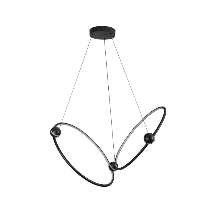 Kuzco Canada - CH17702-BK - LED Chandelier - Isho - Black