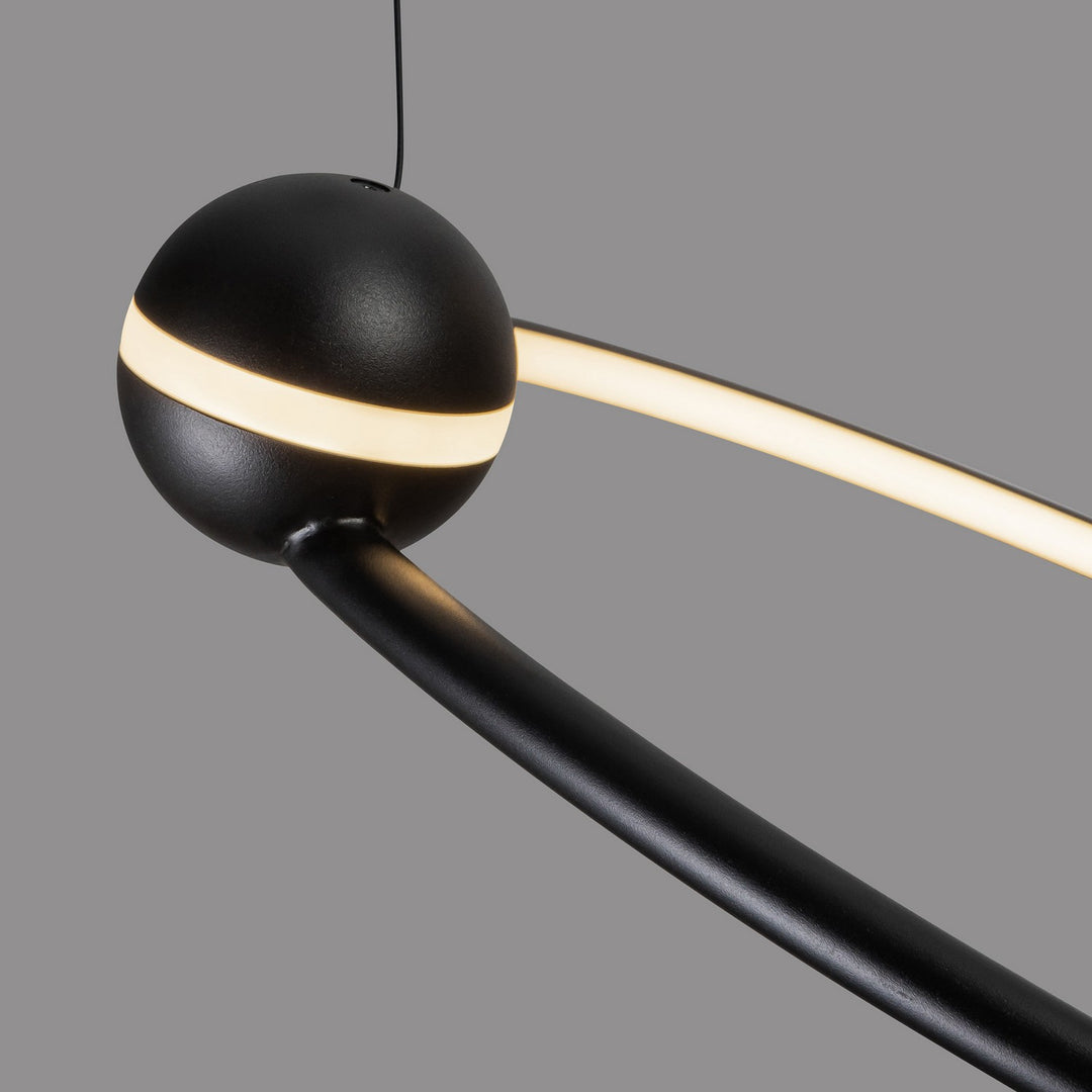 Kuzco Canada - CH17703-BK - LED Chandelier - Isho - Black