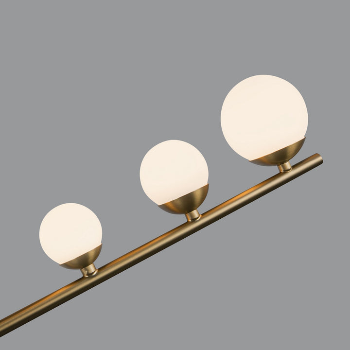 Kuzco Canada - CH55530-BG/OP - LED Chandelier - Cypress - Brushed Gold/Opal Glass