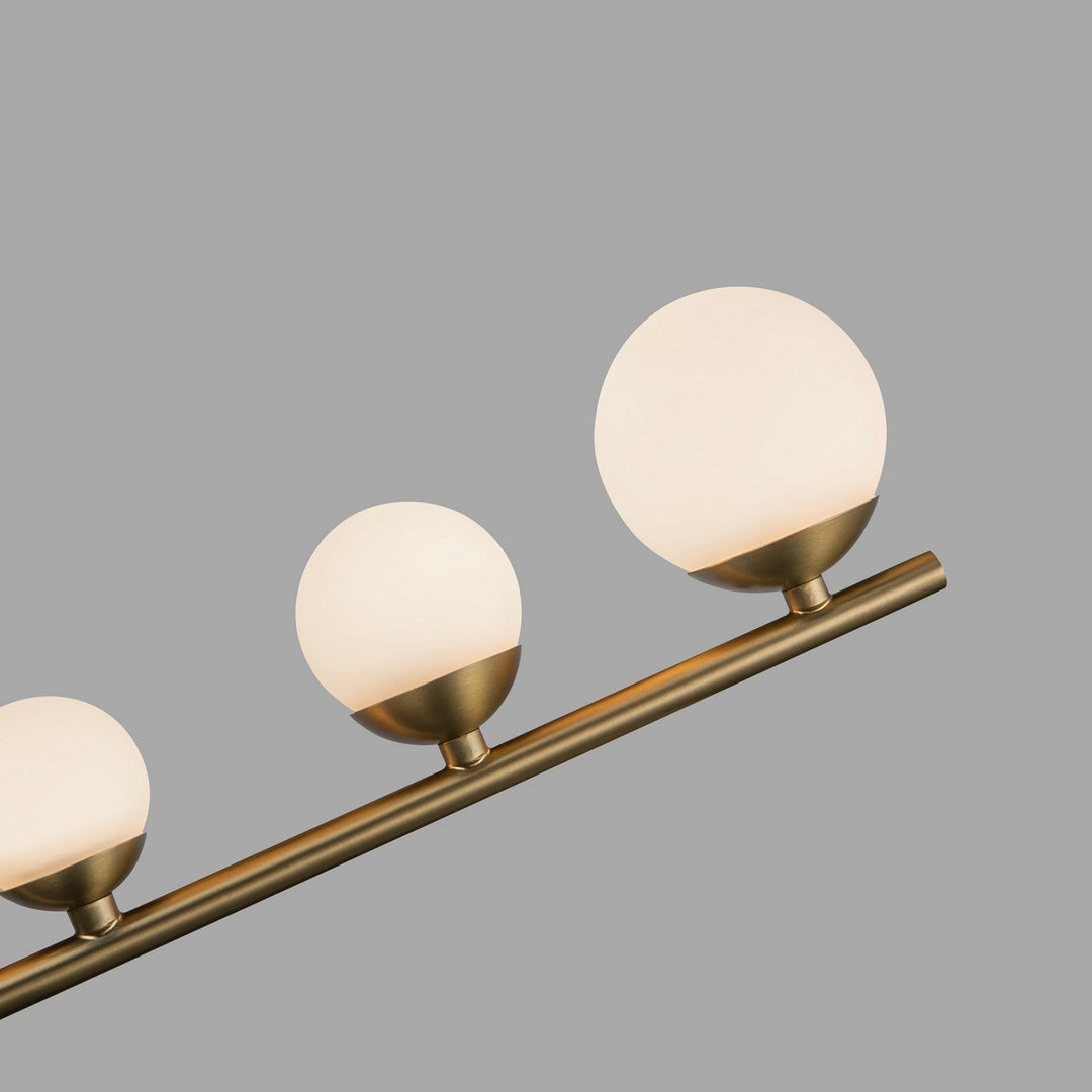 Kuzco Canada - PD55520-BG/OP - LED Pendant - Cypress - Brushed Gold/Opal Glass