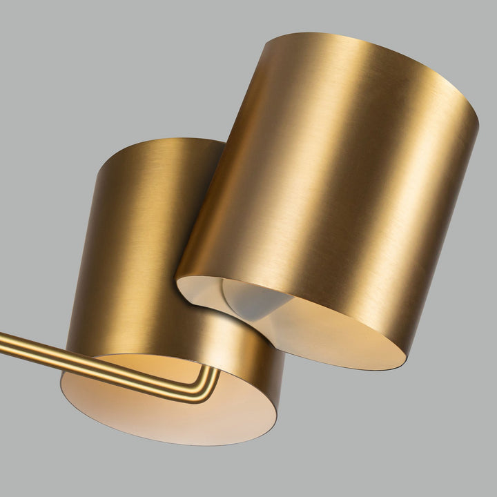 Kuzco Canada - CH58830-BG - Six Light Chandelier - Keiko - Brushed Gold