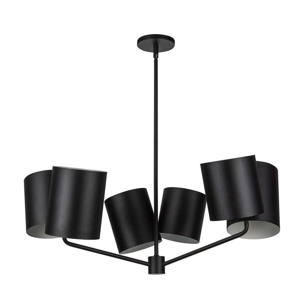 Kuzco Canada - CH58830-BK - Six Light Chandelier - Keiko - Black