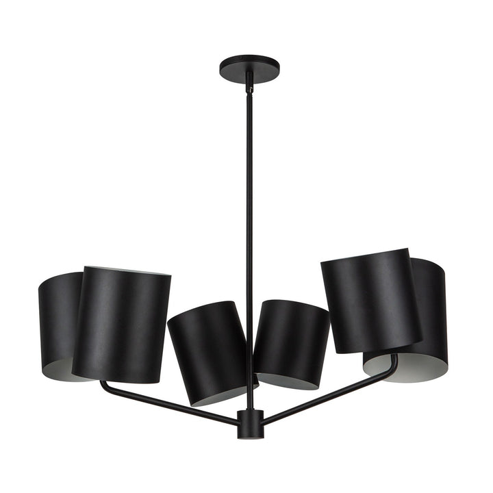 Kuzco Canada - CH58830-BK - Six Light Chandelier - Keiko - Black