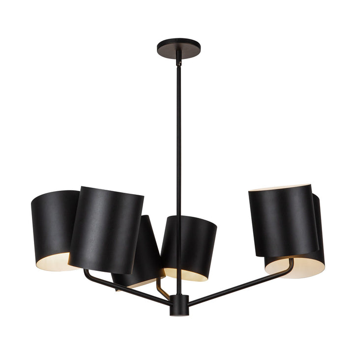Kuzco Canada - CH58830-BK - Six Light Chandelier - Keiko - Black