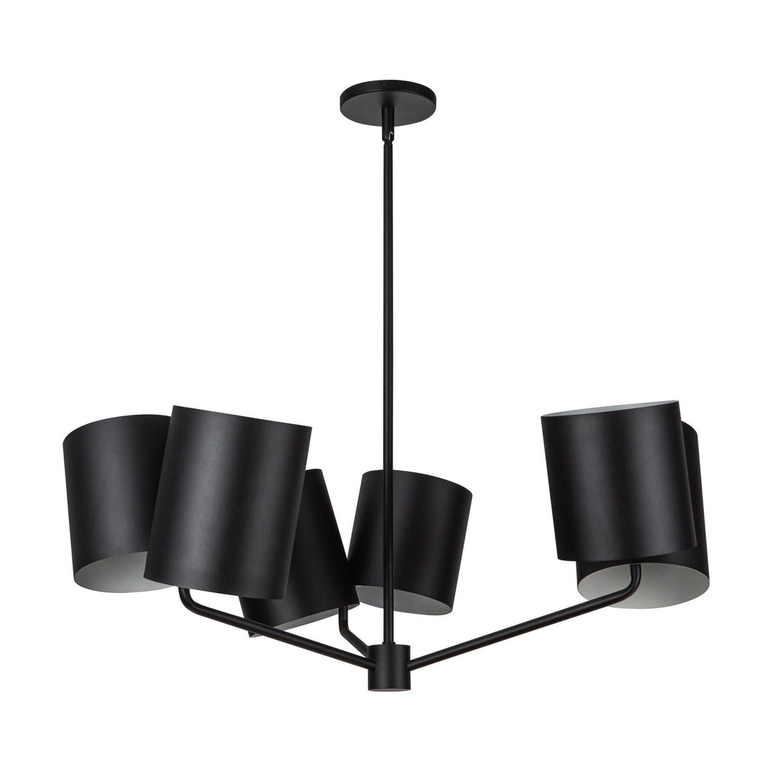 Kuzco Canada - CH58830-BK - Six Light Chandelier - Keiko - Black