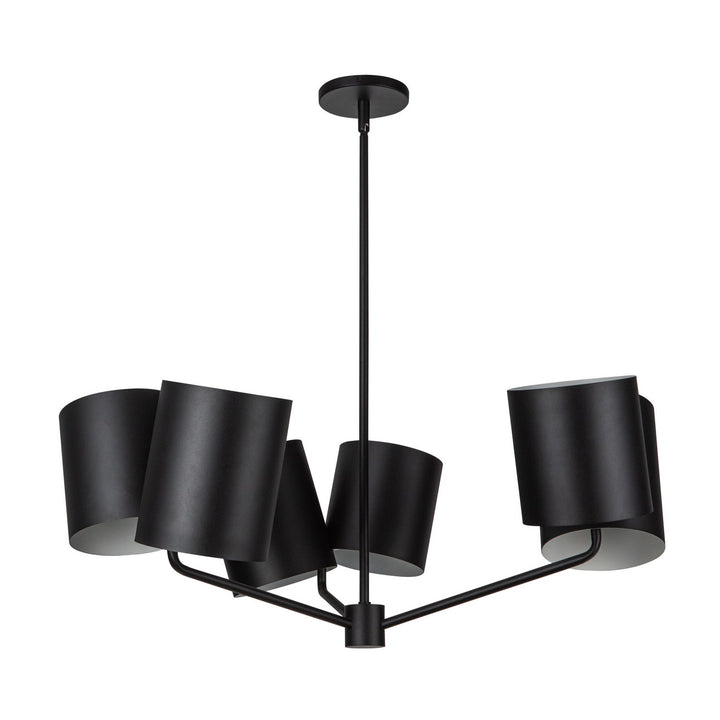 Kuzco Canada - CH58830-BK - Six Light Chandelier - Keiko - Black