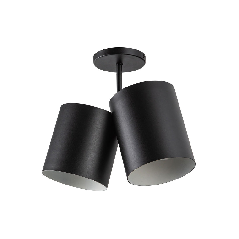 Kuzco Canada - SF58814-BK - Two Light Semi-Flush Mount - Keiko - Black