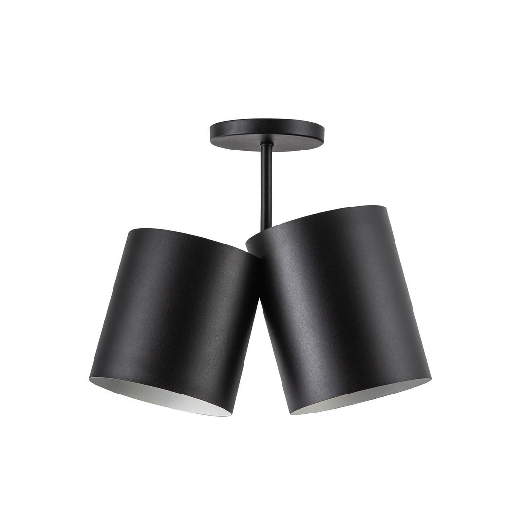 Kuzco Canada - SF58814-BK - Two Light Semi-Flush Mount - Keiko - Black