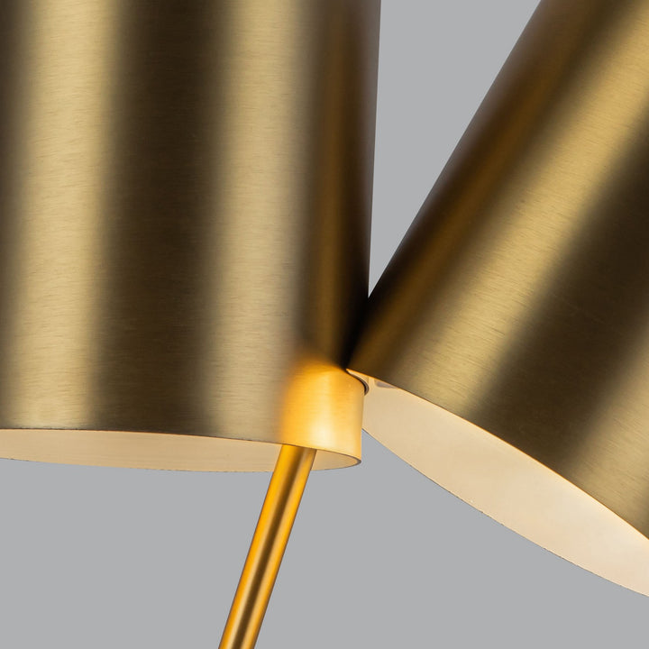 Kuzco Canada - TL58814-BG - Two Light Table Lamp - Keiko - Brushed Gold