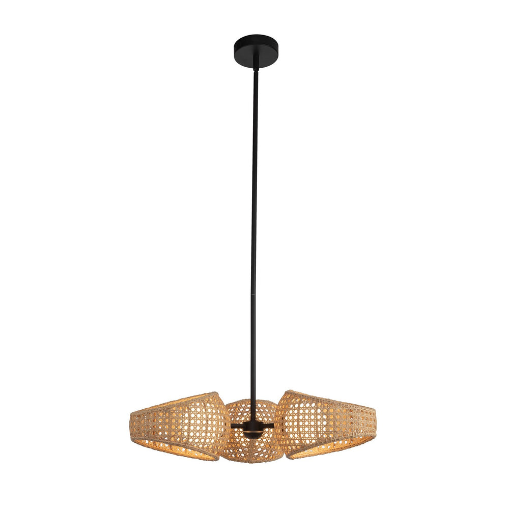 Kuzco Canada - CH20625-BK/OP - LED Chandelier - Lanai - Black/Opal Glass